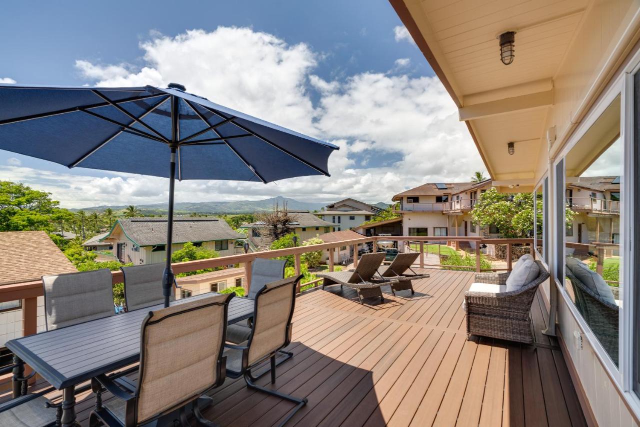 Updated Poipu Home Large Deck With Scenic View Koloa Exteriér fotografie